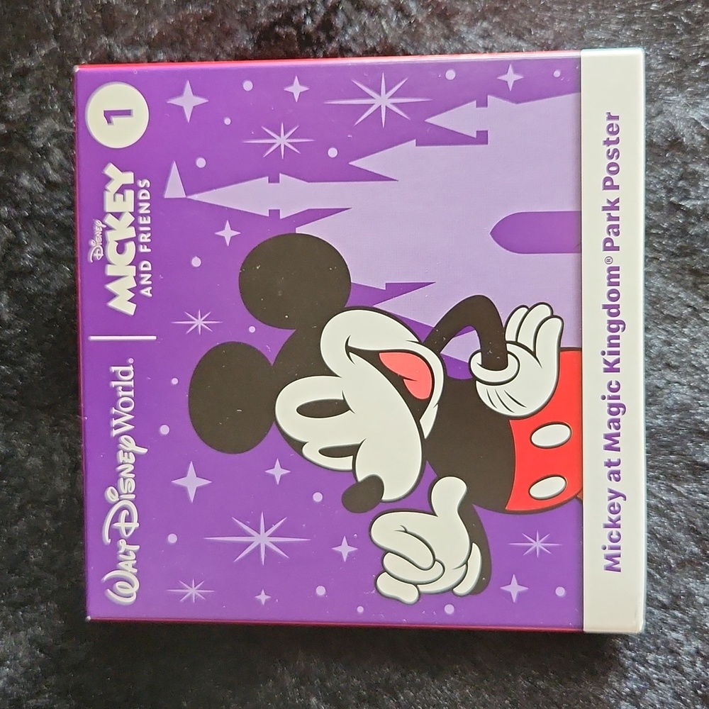 Walt Disney World activity poster x mcdonalds